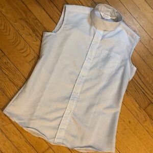 🐴BOGO SALE!! VINTAGE WOMENS RIDING BLOUSE / RATCATCHER  LIGHT BLUE SIZE 16🐴